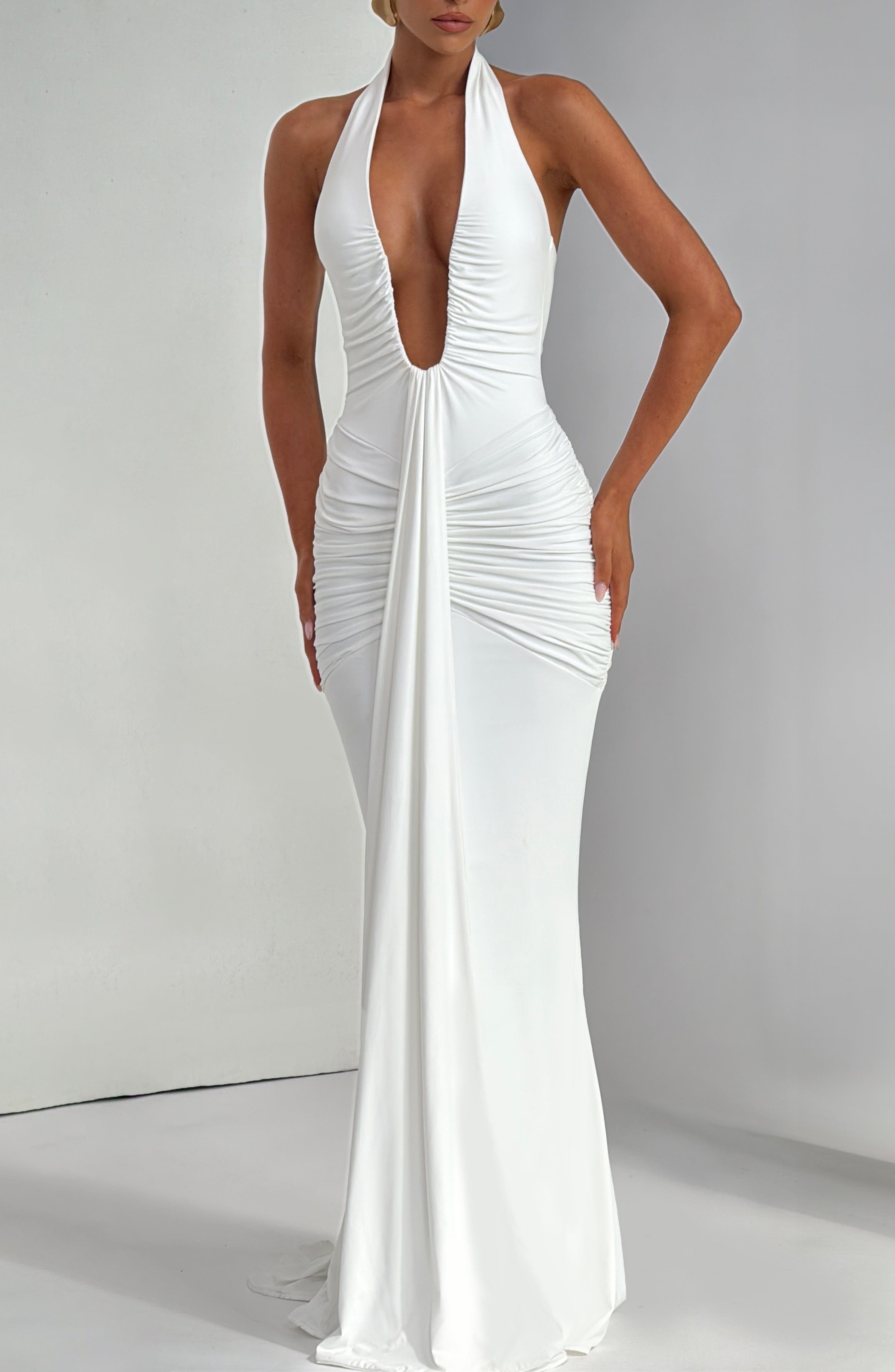 Rosetta Maxi Dress - White